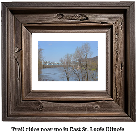 trail rides near me in East St. Louis, Illinois